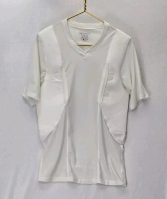 5.11 Tactical Series Concealed Carry Short Sleeve T Shirt White Mens XL - Image 1 of 4