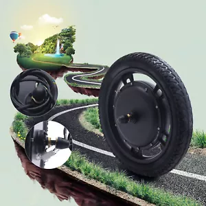 16 Zoll Vorderrad Elektrofahrrad Nabenmotor Umbausatz 48V 1000W E-Bike - Bild 1 von 10