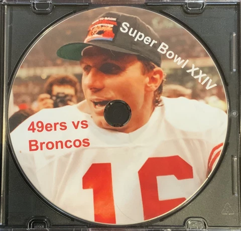 1989-90 San Francisco 49ers-Super Bowl XXIV Champs - Joe Montana  MVP Cover
