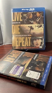 😱 NEW Live Die Repeat 3D Blu-Ray SEALED w/ Lenticular 3D Cover ✅ FREE SHIP - Picture 1 of 5