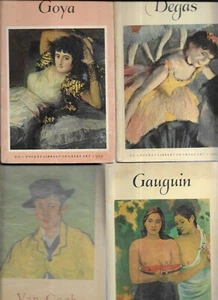 GAUGUIN,VAN GOGH,DEGAS,GOYA POCKET LIBRARY OF GREAT ART-1950'S - Picture 1 of 2