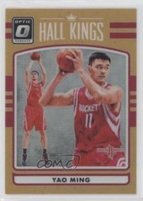 2016-17 Panini Donruss Optic Hall Kings Orange Prizm 147/199 Yao Ming #3 HOF