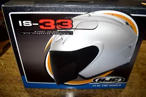 HJC IS-33 Helmet - Gloss Black size Large Excellent Condition - Picture 1 of 6