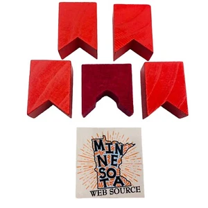 Ricambi per camino in legno rosso Lincoln Logs - Foto 1 di 4