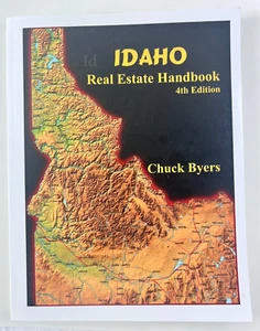 Idaho Real Estate Handbook 4th Edition Chuck Byers 2016 Preowned Good Condition - Picture 1 of 8
