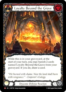 FAB Loyalty Beyond the Grave HNT150 Majestic Foil Flesh and Blood The Hunted - Picture 1 of 1