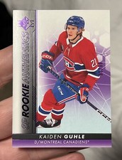 🔥2022-23 SP Rookie Authentics Kaiden Guhle RC SP /99 PURPLE Montreal Canadians