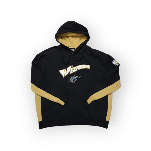 Vintage Washington Wizards NBA Hoodie Embroidered Mens 2XL Cover