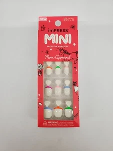 Impress Mini - Mom-Approved Press-on Nails - #86775 French Pop - New - Picture 1 of 2