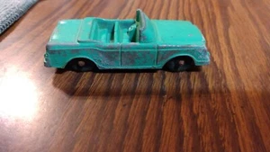 Vintag Tootsie Toy Studebaker Teal Green Lark Convertible Die Cast Car USA Made - Picture 1 of 12