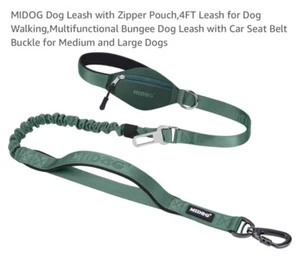 Hands Free Dog Leash - Adjustable Length Waist Leash for Dog WalkingMultifunc... - Picture 1 of 7