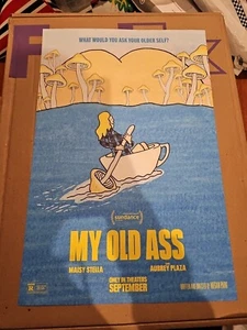 MY OLD ASS 2024 Original Promotional POSTER 17 X 12 Aubrey Plaza Percy Maisy - Picture 1 of 6