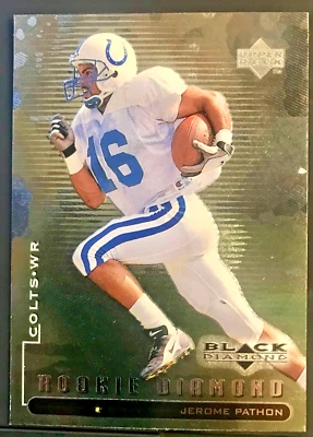 1998 Upper Deck Black Diamond Rookies Jerome Pathon RC Rookie Card #106 - Image 1 of 2