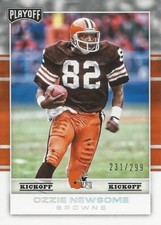 2017 Panini Playoff Ozzie Newsome #/299 Cleveland Browns HOF Hall of Fame