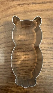 Owl 3" Metal Cookie Cutter - Picture 1 of 3