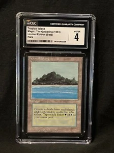 Tropical Island Beta Dual Land in perfette condizioni/ex cgc (2009) grado 4 Magic MTG - Foto 1 di 3