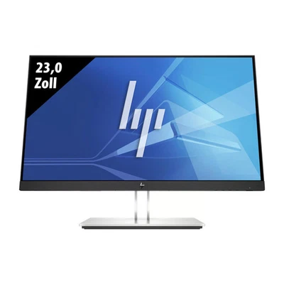 HP E23 G4 23 Zoll Monitor 1920x1080 FHD IPS 5ms Schwarz Bildschirm - Bild 1 von 2