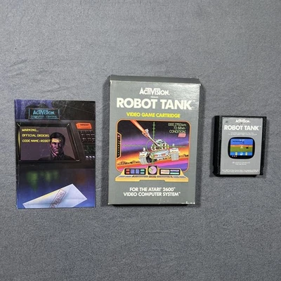 Atari 2600 Robot Tank Complete in Box Activision Racing *READ* - Image 1 of 3