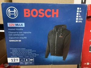 Bosch GHH12V-20MN12 Heated Hoodie with Portable Power Adapter (Size: M) - Picture 1 of 1