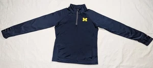 Adidas NCAA Michigan Wolverines 1/4 Zip U Of M Pullover Jacke Damen Medium - Bild 1 von 16