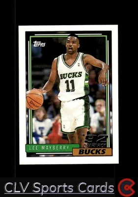 Lee Mayberry Topps Set-Break Near Mint or Better Milwaukee Bucks CLV - Image 1 of 2
