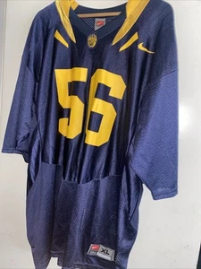 UC BERKELEY CAL GOLDEN BEARS FOOTBALL JERSEY XL 2008 Authentic NCAA NIKE NWT - Picture 1 of 8