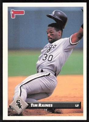 1993 Donruss #565 Tim Raines   - FREE SHIPPING - Image 1 of 2