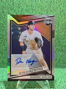 2022 Panini Elite Extra Edition Dominic Keegan Auto #134 Rays - Picture 1 of 2
