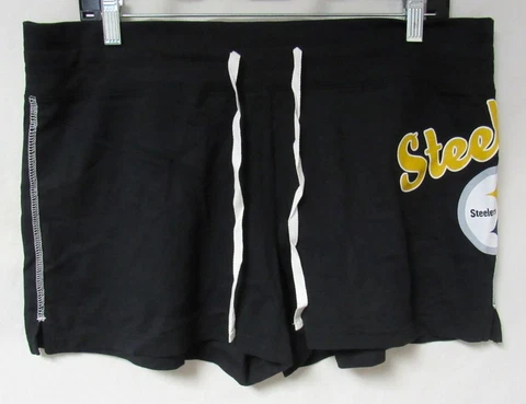 Pittsburgh Steelers Women's Size S M L or XL Shorts C1 5029 Cover