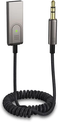 Ricevitore Bluetooth 5.1 per Auto con AUX 3,5Mm E Adattatore Audio Wireless USB - Immagine 1 di 4