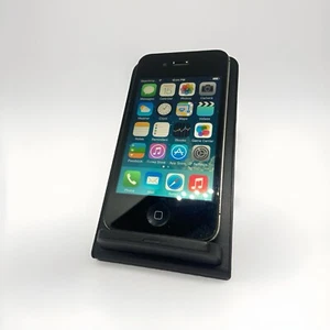 iPhone 4 Black (Verizon) A1349 8GB (CDMA) Use IOS 7.1.2 Cracked Back Glass - Picture 1 of 5