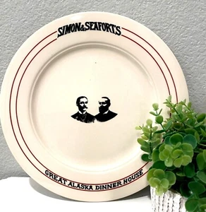 Famous Simon and Seaport's Great Alaska Dinner House In Kodiak Plate Collections - Picture 1 of 5