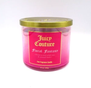 Juicy Couture Floral Fantasy Fine Fragrance Candle ~ 15 oz / 425 g ~ - Picture 1 of 4