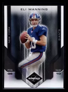 ELI MANNING 2007 Leaf Limited Silver Spotlight #66 16/20 - Picture 1 of 2