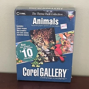 Corel Gallery Animals The Theme Pack Collection New Old Stock Comp USA - Picture 1 of 6