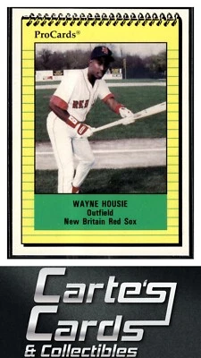 Wayne Housie 1991 ProCards #365  New Britain Red Sox - Image 1 of 2