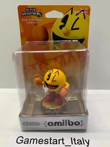 NINTENDO AMIIBO PAC-MAN No. 35 NUOVO SIGILLATO SUPER SMASH BROS COLLECTION NEW - Picture 1 of 9