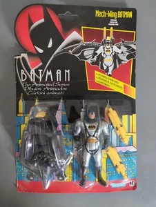 Batman The Animated Series Mech-Wing Batman Action Figure Vintage 1993 Kenner - Picture 1 of 10