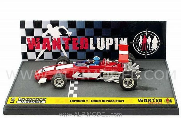 Ferrari 312B 1970  Lupin start the race 1:43 BRUMM L06 - Immagine 1 di 1