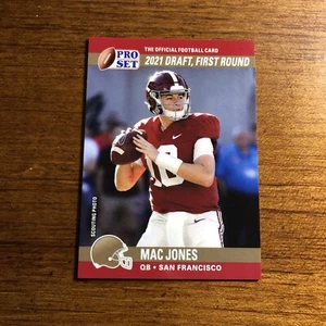 2021 Leaf Draft Pro Set Football Photo Variation Mac Jones - Picture 1 of 2