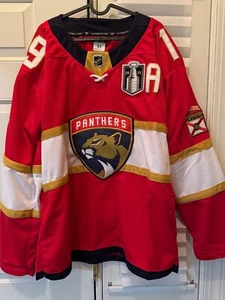 Camiseta deportiva roja local Matthew Tkachuk grande Florida Panthers Stanley Cup 2025 - Imagen 1 de 5