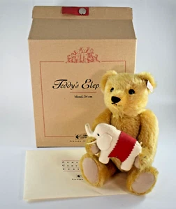 STEIFF TEDDY’S ELEPHANT BEAR BLOND 24cm LIMITED EDITION BOXED - Picture 1 of 10