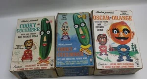 Hasbro Mr Potato Head Oscar Orange Cooky Cucumber Vintage 1960s - Picture 1 of 10