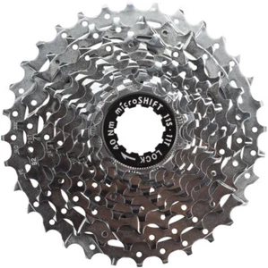 microSHIFT H11 Cassette - 11 Speed, 11-32t, Silver, Chrome Plated - Picture 1 of 1