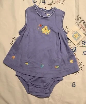 Baby Girl 0-3 месяцев первые моменты 1шт фиолетовый платье Детский комбинезон Summer Beach наряд - Изображение 1 из 4