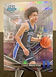 Tyrese Proctor 2022-23 Bowman U Best REFRACTOR #53 Duke Blue Devils - Picture 1 of 3