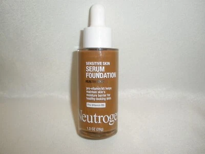 New Neutrogena Sensitive Skin Serum Foundation Pro-Vitamin B5 Deep 01 - Image 1 of 2