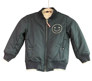 J Crew Crewcuts Girls Toddler Everyday Puffer Jacket Coat Fleece Liner Size 4/5T - Picture 1 of 13