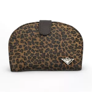 Bottega Veneta Leopard Print Wallet in Brown - Picture 1 of 24