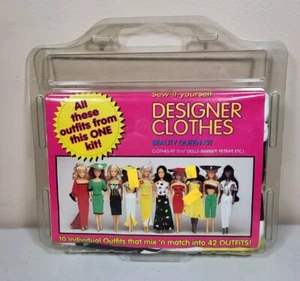 Vintage Quality Time Toys Sew-It-Yourself Doll Clothes Beauty Queen Set - Picture 1 of 4